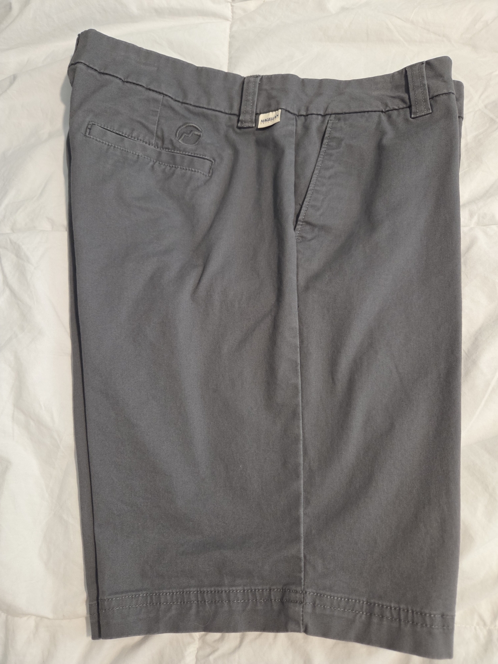 Magellan Outdoors Women's Gray Athletic Shorts Hiking Shorts